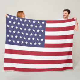 51 Sternenflagge der USA (USA) Fleecedecke