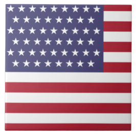 51 Sternenflagge der USA (USA) Fliese