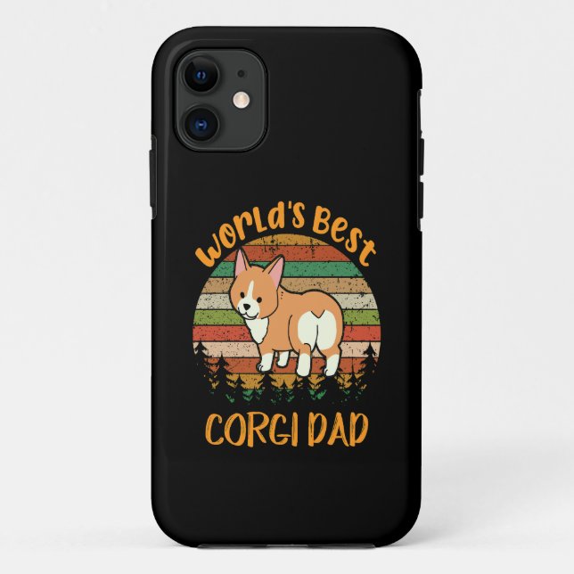 51 Welt bester Corgi-Vater Case-Mate iPhone Hülle (Rückseite)