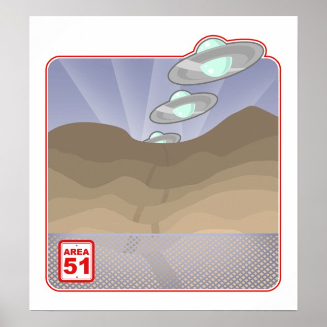 51 Wüsten Print Poster (Vorne)