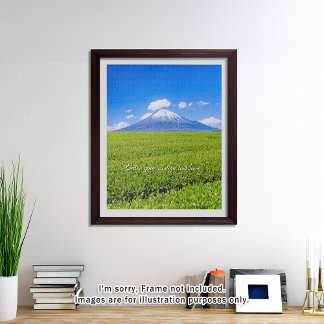 [520] Mt.Fuji – Spring Sprouts in Tea Fields Puzzle