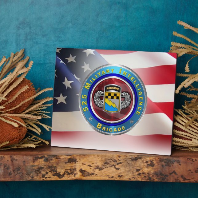 525 Brigade des Militärgeheimdienstes "Im Flugzeug Fotoplatte (Seite)