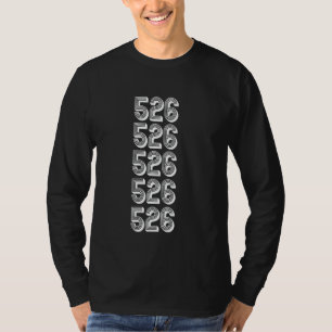 526 Gebietscode Nichtgeografische Dienste T-Shirt