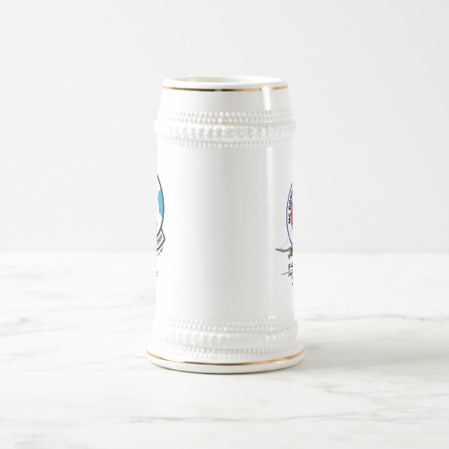 526th Kundenspezifisches Zeichen BierStein w/call Bierglas (Mittel)