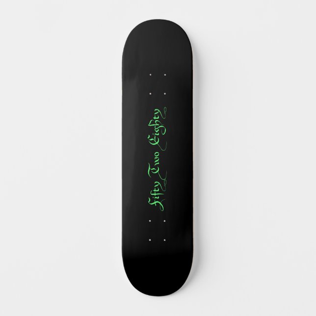 5280 Text Skateboard (Vorderseite)