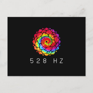 528 Hertz-Liebe-Reparaturfrequenz Postkarte