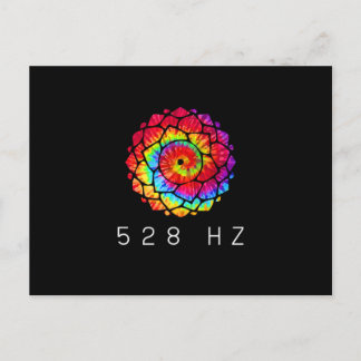 528 Hertz-Liebe-Reparaturfrequenz Postkarte