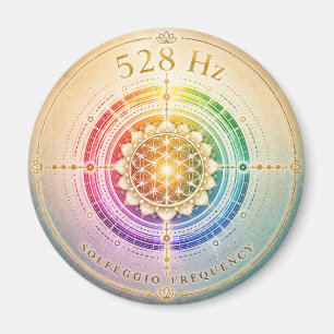528 Hz Solfeggio-Frequenz-Magnet Magnet
