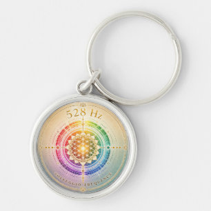 528 Hz Solfeggio-Frequenz Schlüsselanhänger
