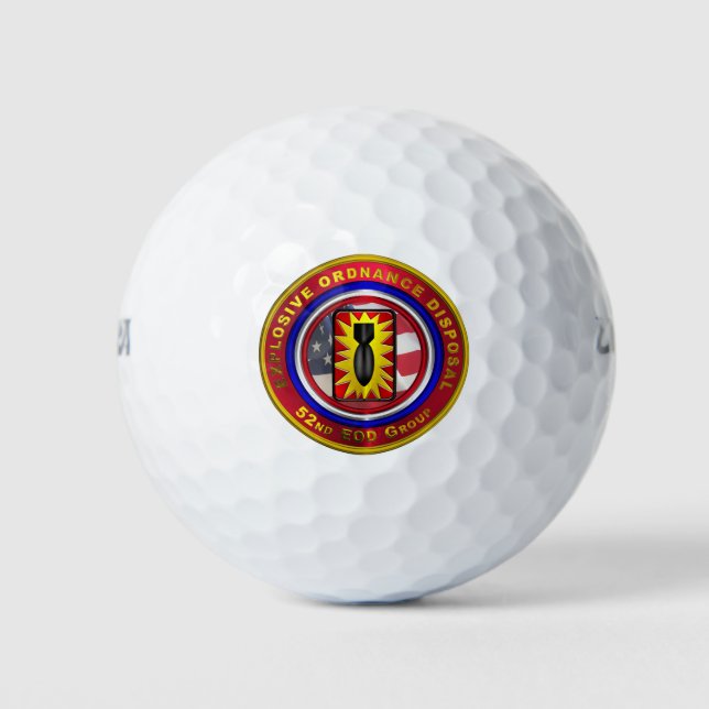 52. Explosive Ordnance Disposal Group  Golfball (Vorderseite)