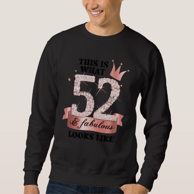 52 & Fabulous I Rose And White Party Group Candid  Sweatshirt (Vorderseite)