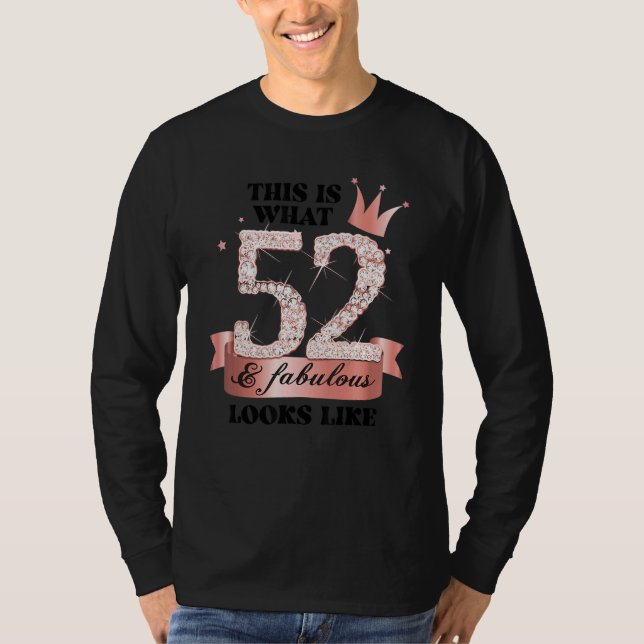 52 & Fabulous I Rose And White Party Group Candid  T-Shirt (Vorderseite)