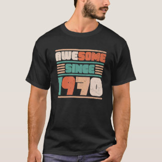 52. Geburtstag 52 Jahre Phantastisch seit 1970 T-Shirt