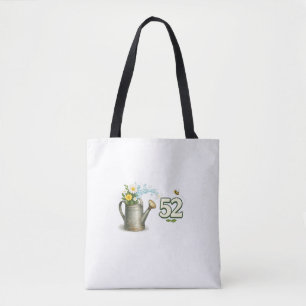 52. Geburtstag Gartentasche Geschenk Pflanzenliebh