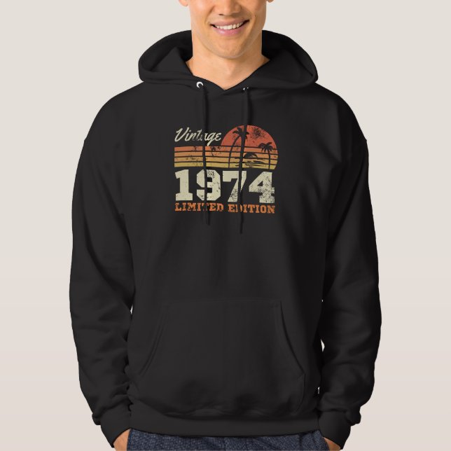 52. Geburtstag Hoodie (Vorderseite)