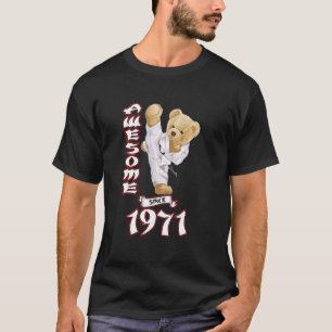 52. Geburtstag Männer Frauen 1971 Tolles Karate Ju T-Shirt