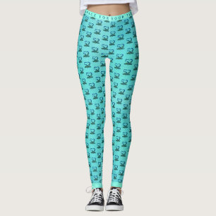 52. Geburtstag oder Jubiläum Pfauenfedern Leggings