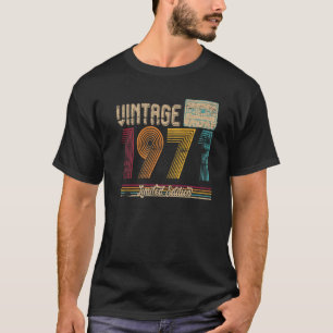 52. Geburtstagsgeschenke Kassette Vintage 1971 Lim T-Shirt