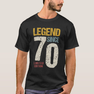 52 Jahre alt Vintage 1970 52. Geburtstagsdekoratio T-Shirt