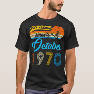 52 Jahre alter Tag Phantastisch seit September 197 T-Shirt