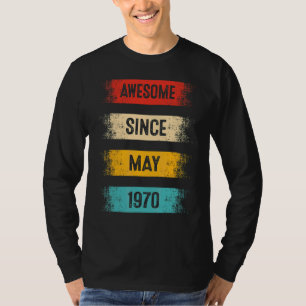 52 Jahre Phantastisch seit Mai 1970 52. Geburtstag T-Shirt