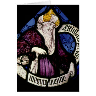 52: Roundel des Prophets Ezekiel, 15. Jahrhundert