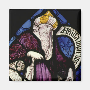 52: Roundel des Prophets Ezekiel, 15. Jahrhundert Magnet