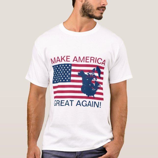 52 STAATEN AMERIKAS T-Shirt (Vorderseite)