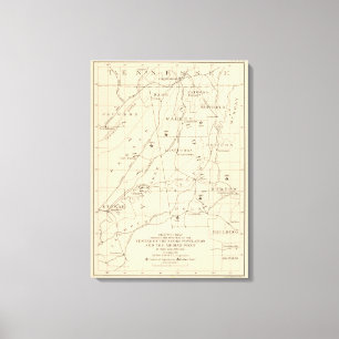 52 Zentralafrikanische Bevölkerung 1880-1900 Leinwanddruck