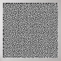 52x52 oder Kleineres Poster Maze1 Passen Sie das W