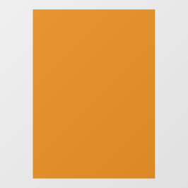 52x72 Solid Orange Partial Transparent Design Fensteraufkleber