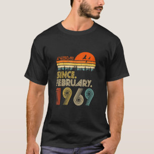 53. Geburtstag 53 Jahre Phantastisch seit 1. Febru T-Shirt