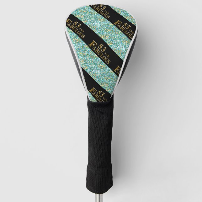 53. Geburtstag Golf Headcover (Vorderseite)