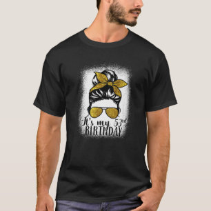 53 Jahre alt, die Messy bun ihr 53. Geburtstagsges T-Shirt