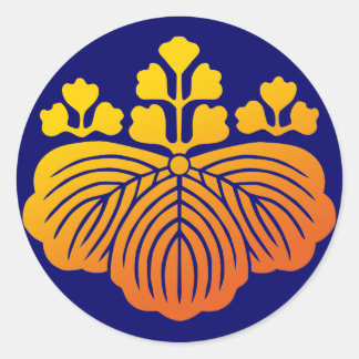 53kiri(YO) Runder Aufkleber