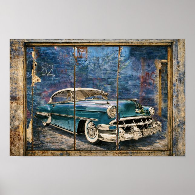 '54 Chevy Wandbild Poster (Vorne)