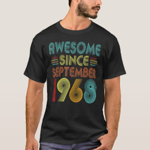 54. Geburtstag 54 Jahre Phantastisch seit Septembe T-Shirt