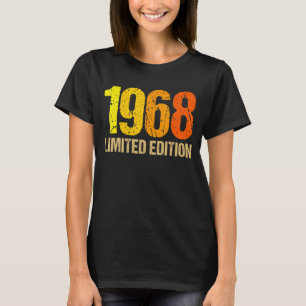 54. Geburtstag Ladys Mens 54 Jahre 1968 T-Shirt