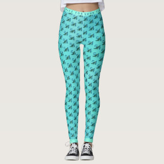 54. Geburtstag oder Jubiläum Pfauenfedern Leggings