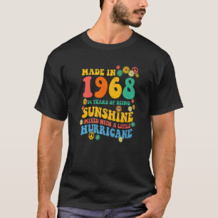 54. Geburtstagsdekorationen 60er 70er Gefärbte Kra T-Shirt