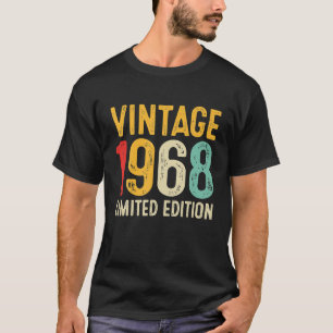 54. Geburtstagsgeschenk 54 Jahre alt Vintag 1968 T-Shirt
