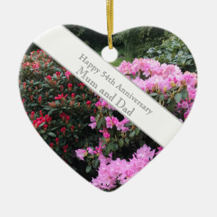 54. Hochzeit Keramik Ornament