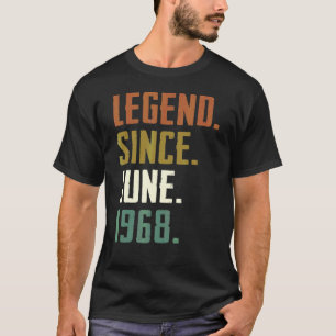 54 Jahre alte Legende seit Juni 1968 54. Geburtsta T-Shirt