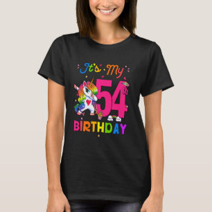 54 Jahre altes Einhorn ist mein 54. Geburtstagskin T-Shirt