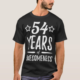 54 Jahre Awesomeness Funny 54. Geburtstagsgeschenk T-Shirt