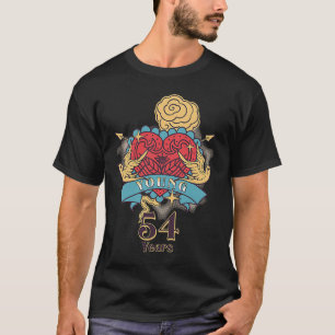 54 Jahre Junge Geburtstagszeit T-Shirt