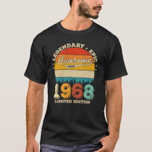 54 Jahre Phantastisch seit 1968 54. Geburtstagsges T-Shirt