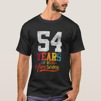 54 Jahre Phantastische Geschenke 54 Jahre alt 54. T-Shirt