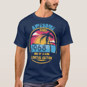 54 Jahre Vintag Phantastisch seit 1968 54. Geburts T-Shirt