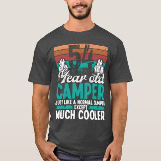 54-jähriger Camper beim Scouting-Camping zum 54. G T-Shirt